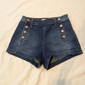 Happily Grey denim shorts size 25